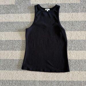 Women's XL Black Agolde Racer Back Tank